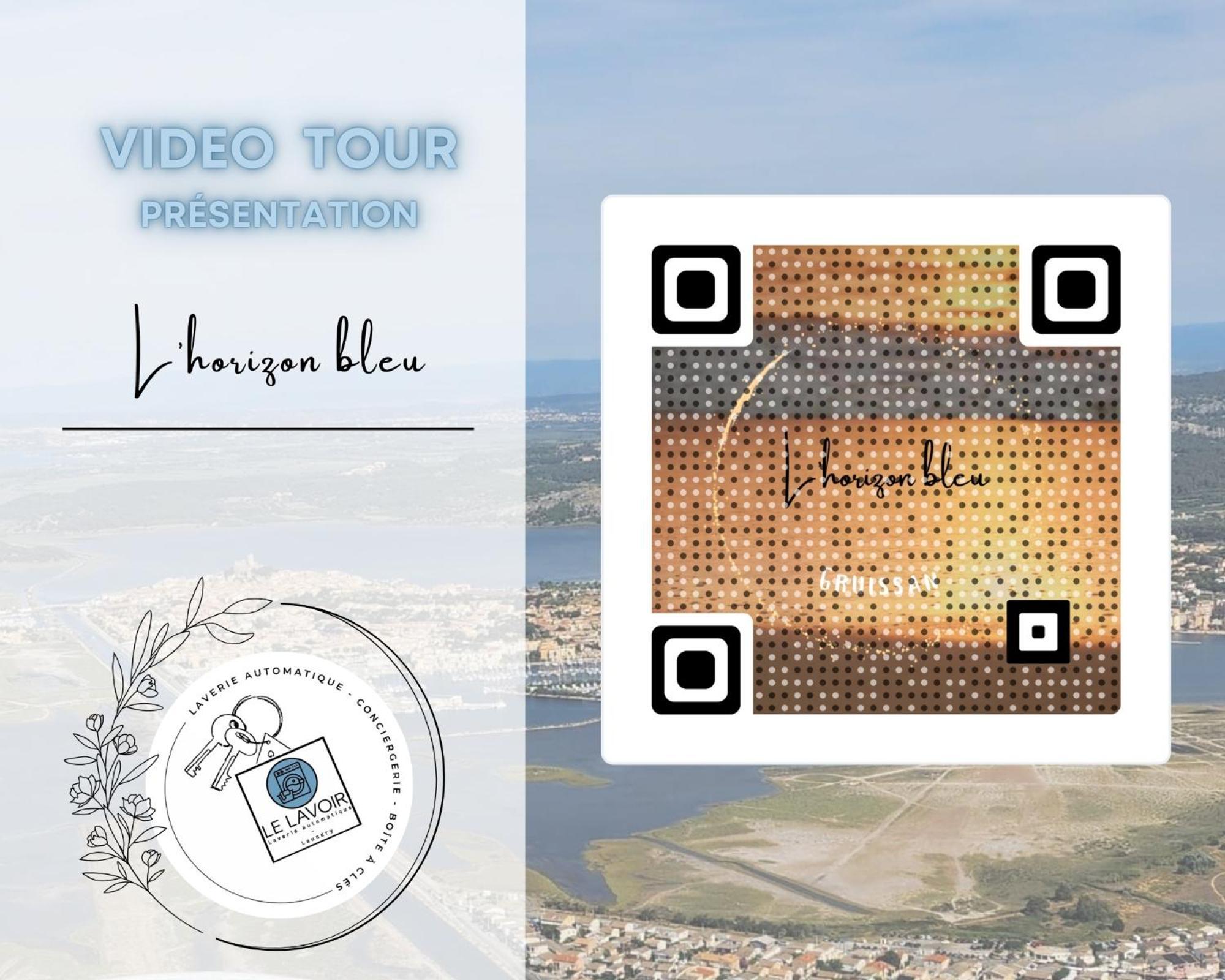 - L'Horizon Bleu - Cocon Romantique Avec Vue Mer Panoramique Gruissan Dış mekan fotoğraf