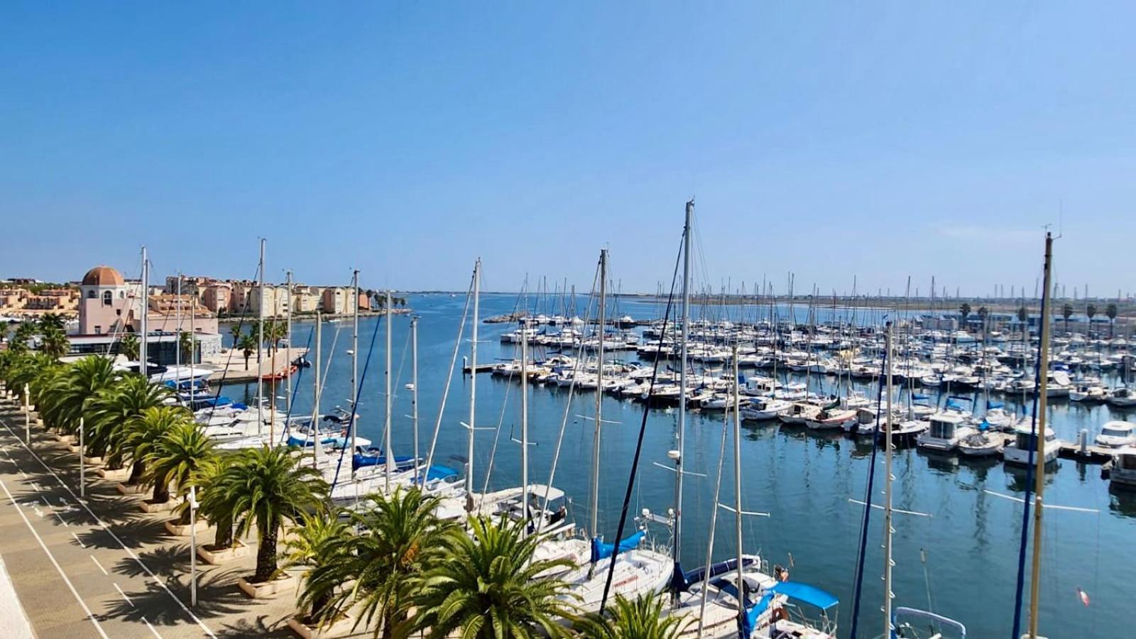 - L'Horizon Bleu - Cocon Romantique Avec Vue Mer Panoramique Gruissan Dış mekan fotoğraf